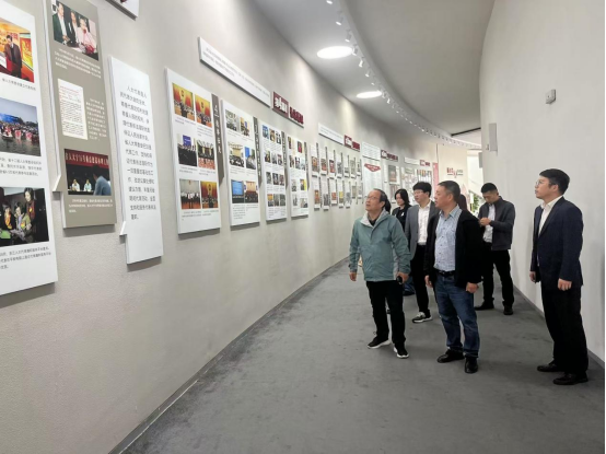 南通理工學院傳媒與設計學院領導一行來訪基地